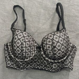 VS Lined Demi Lace Bra